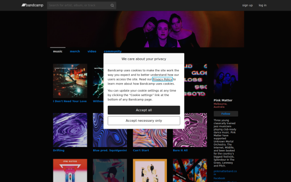 pinkmatter.bandcamp.com