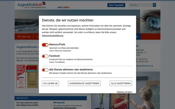 www.augenklinikroth.de