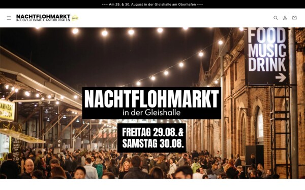 www.nachtflohmarkt-gleishalle.de