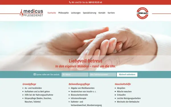 www.medicus-pflegedienst.de