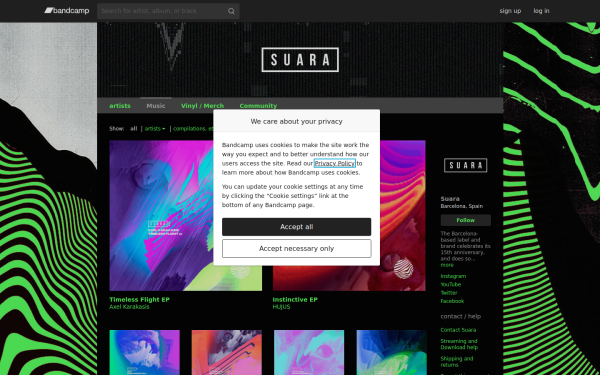 suara.bandcamp.com