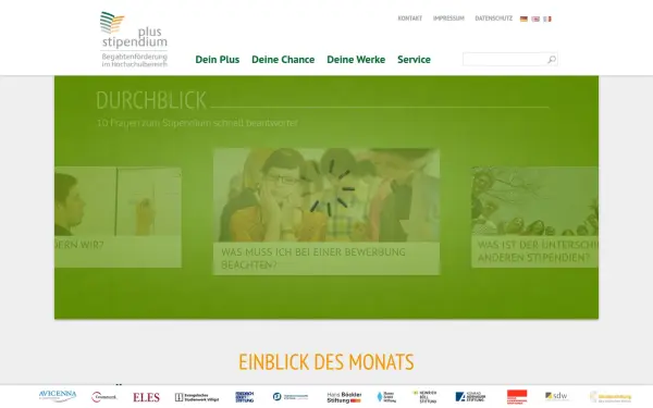 www.stipendiumplus.de