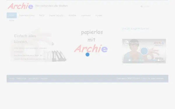 archivierungssoftware-archie.de