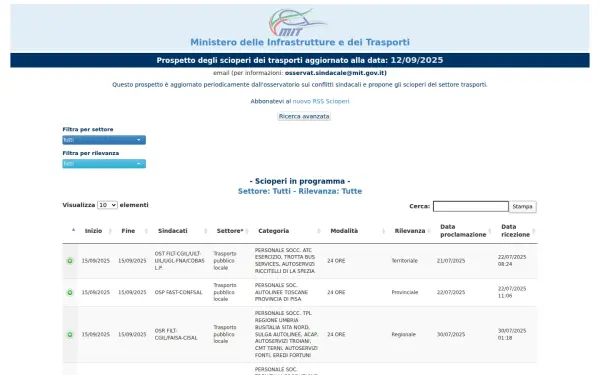 scioperi.mit.gov.it