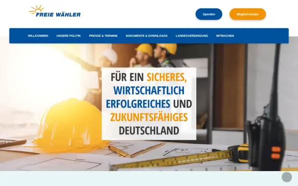 www.freiewaehler.eu