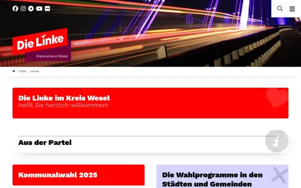 www.dielinke-kreiswesel.de