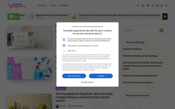 haushalt-organisieren.de
