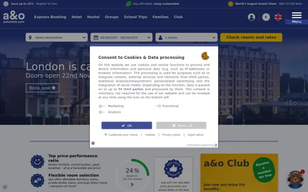 www.aohostels.com