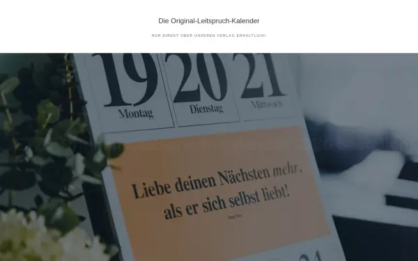 original-leitspruch-kalender.com