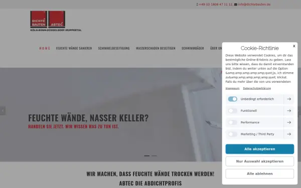 www.dichtebauten.de