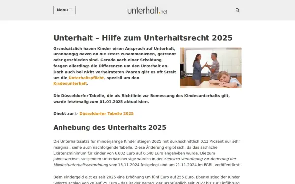 www.unterhalt.net