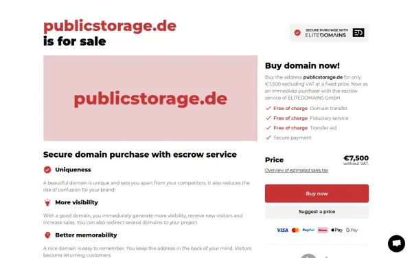 publicstorage.de
