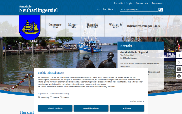 gemeinde.neuharlingersiel.de