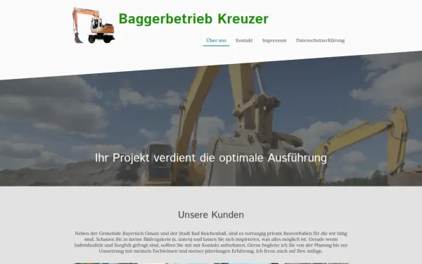 www.baggerbetrieb-kreuzer.de