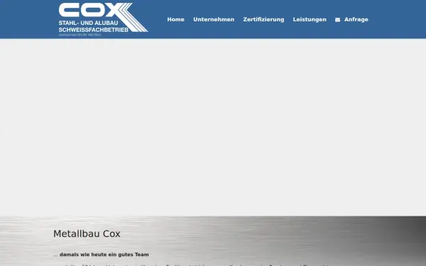metallbau-cox.com