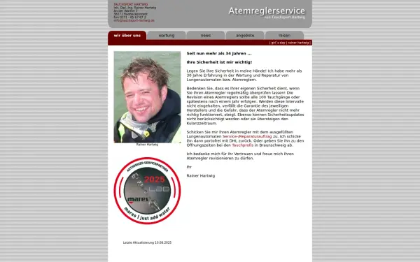 tauchsport-hartwig.de