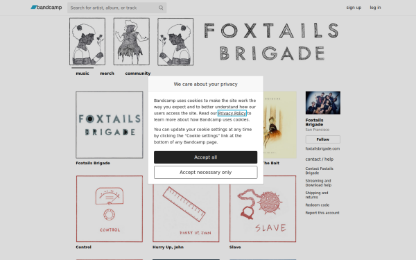 foxtailsbrigade.bandcamp.com