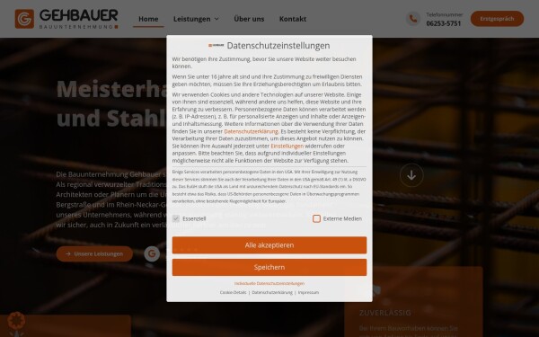 bauunternehmung-gehbauer.de