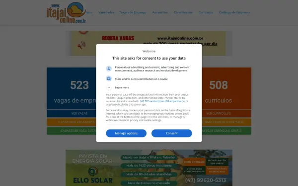 itajaionline.com.br