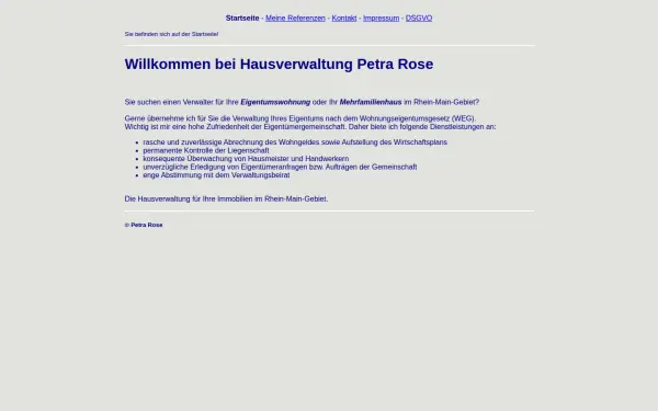 hausverwaltung-petra-rose.de