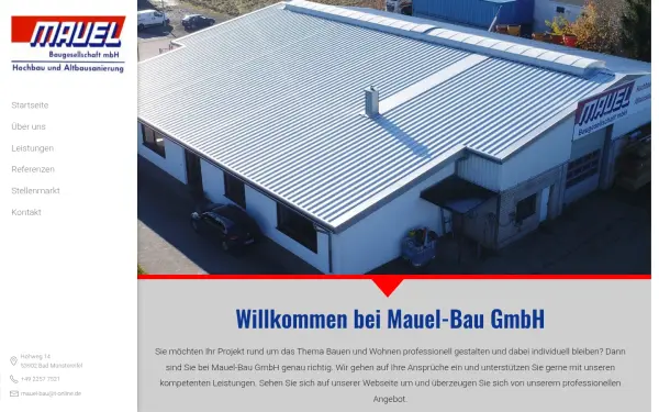 www.mauel-bau.de