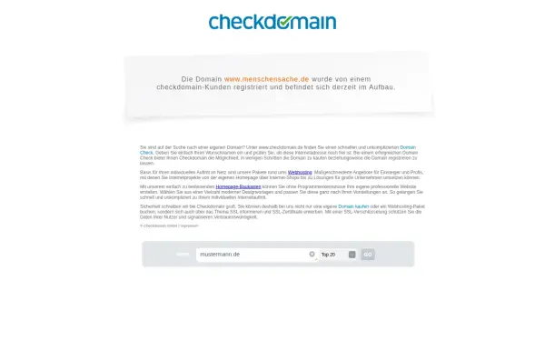 www.menschensache.de