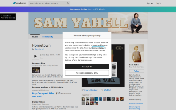 samyahel.bandcamp.com