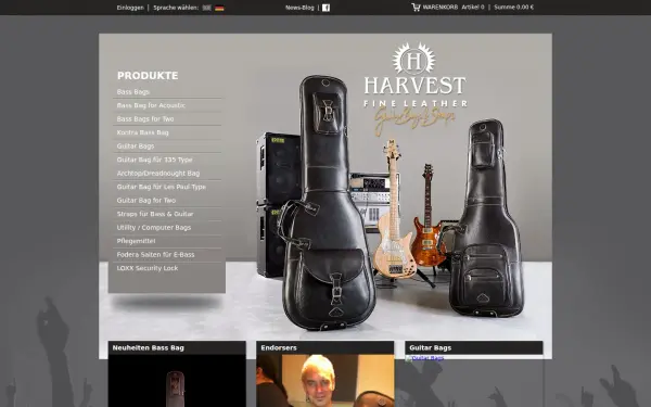 harvest-guitar.com