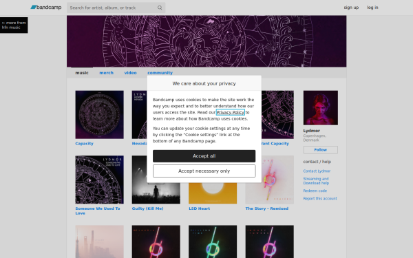 lydmor.bandcamp.com