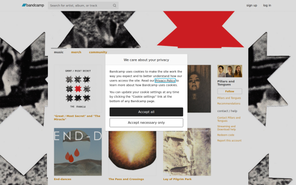 pillarsandtongues.bandcamp.com