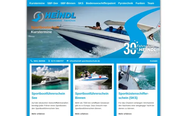www.heindl-sportbootschule.de
