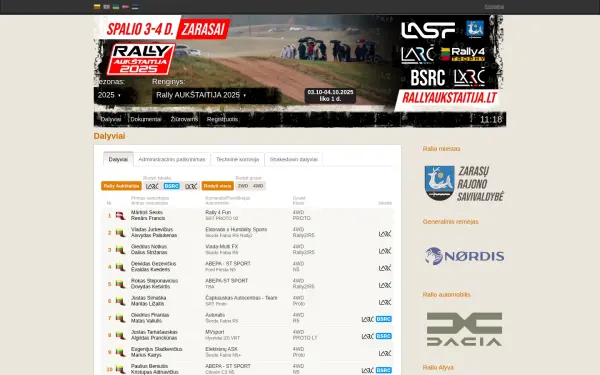 autorally.lt