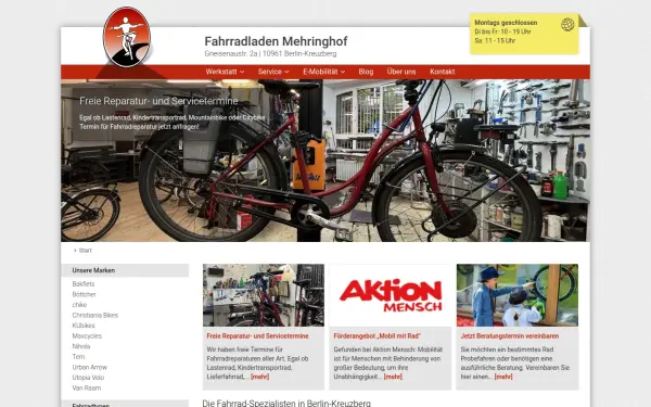www.fahrradladen-mehringhof.de