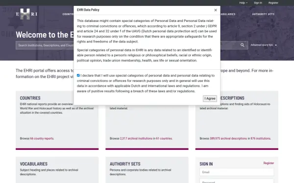 portal.ehri-project.eu