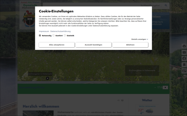www.gemeinde-hohenwarte.de