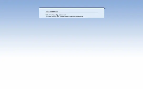 allgaeuserver.de