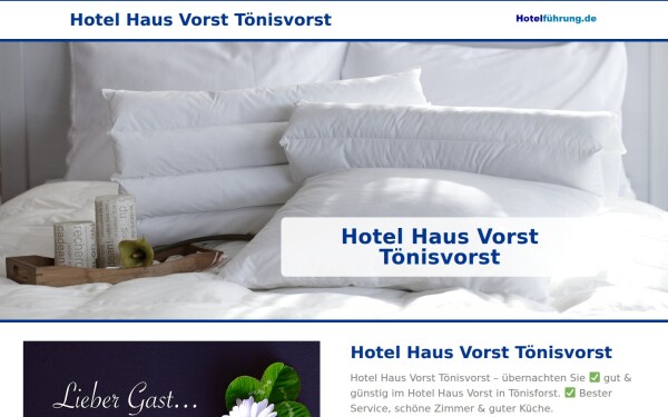hotel-haus-vorst-toenisvorst.hotelfuehrung.de