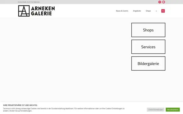 www.arnekengalerie.de