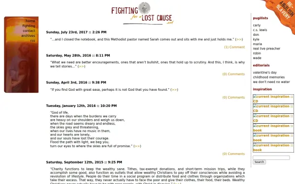 fightingforalostcause.net