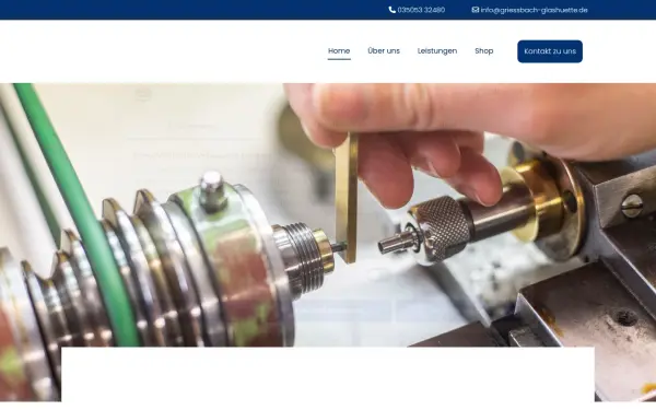 www.griessbach-glashuette.de