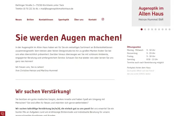 www.augenoptikimaltenhaus.de