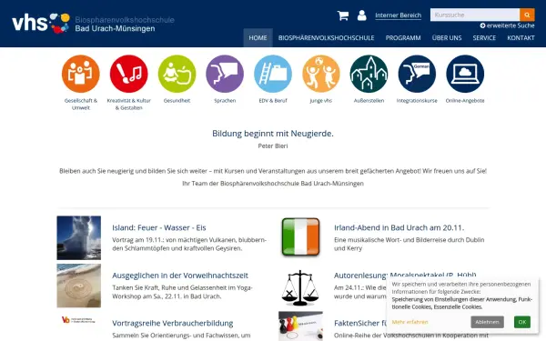 www.biosphaerenvolkshochschule.de