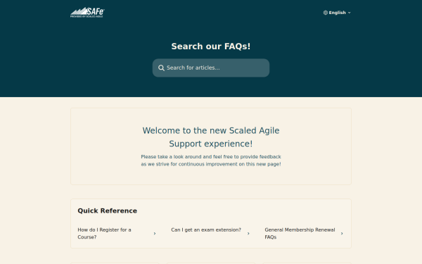 support.scaledagile.com