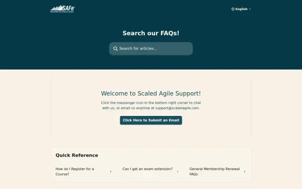 support.scaledagile.com