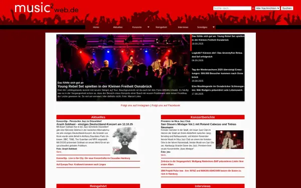 www.music2web.de