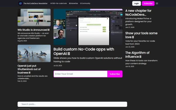newsletter.nocodedevs.com