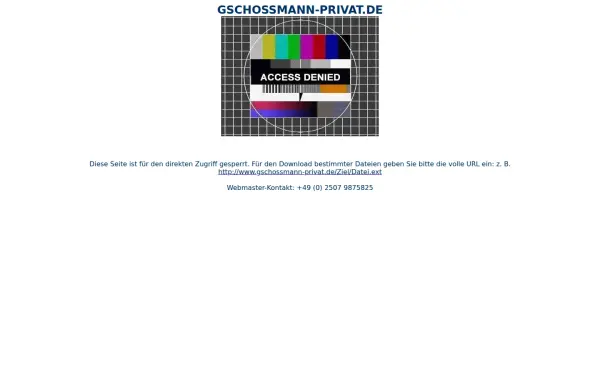gschossmann-privat.de