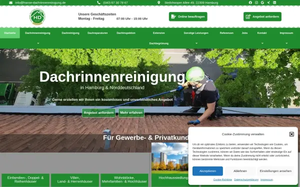 www.hanse-dachrinnenreinigung.de