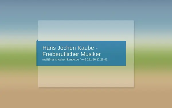 hans-jochen-kaube.de