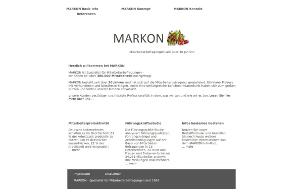 mitarbeiterbefragung-markon.de
